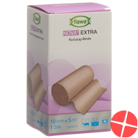 Flawa Nova Extra Short-Stretch Bandage 10cmx5m Skin-Coloured Flawa Nova Extra Short-Stretch Bandage 10cmx5m Skin-Coloured