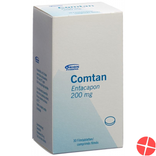 Comtan Filmtabletten 200mg Dose 30 Stück