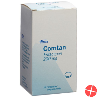 Comtan Filmtabletten 200mg Dose 100 Stück