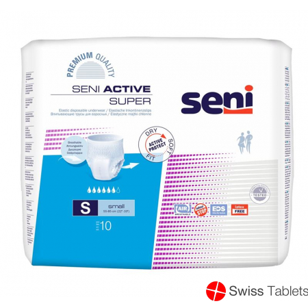Seni Active Super Elastische Pants S 10 Stück buy online