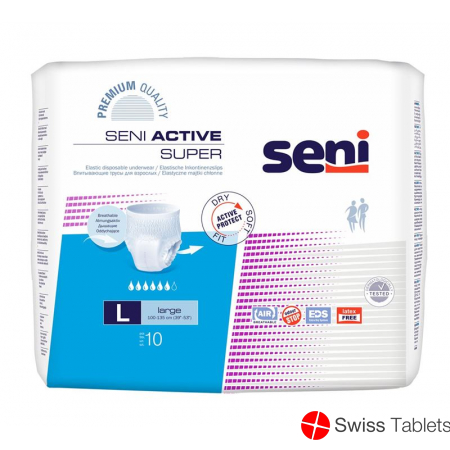 Seni Active Super Elastische Pants L 10 Stück buy online