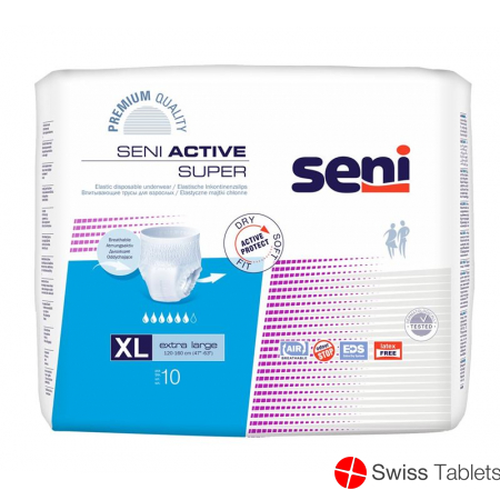 Seni Active Super Elastische Pants XL 10 Stück buy online