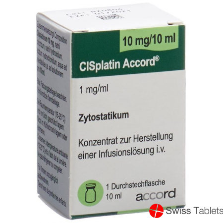 Cisplatin Accord 10mg/10ml Durchstechflasche 10ml buy online