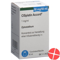 Cisplatin Accord 50mg/50ml Durchstechflasche 50ml