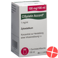 Cisplatin Accord 100mg/100ml Durchstechflasche 100ml