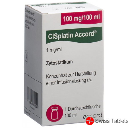 Cisplatin Accord 100mg/100ml Durchstechflasche 100ml buy online