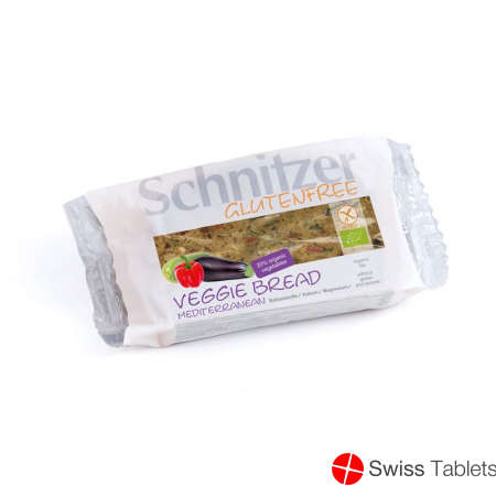 Schnitzer Bio Veggie Bread Mediterranean 125g buy online