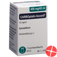 Carboplatin Accord 450mg/45ml Durchstechflasche 45ml