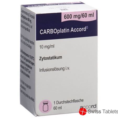 Carboplatin Accord 600mg/60ml Durchstechflasche 60ml buy online