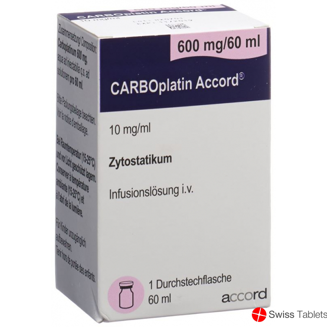 Carboplatin Accord 600mg/60ml Durchstechflasche 60ml buy online