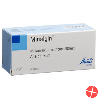 Minalgin Tabletten 500mg Oval 50 Stück