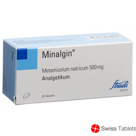 Minalgin Tabletten 500mg Oval 50 Stück buy online