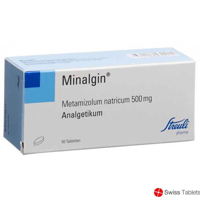 Minalgin Tabletten 500mg Oval 50 Stück buy online