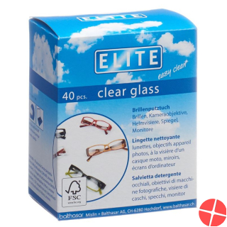 Elite Brillenputztüchlein 40 Stück