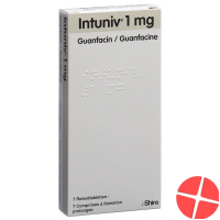 Intuniv Retard Tabletten 1mg 7 Stück