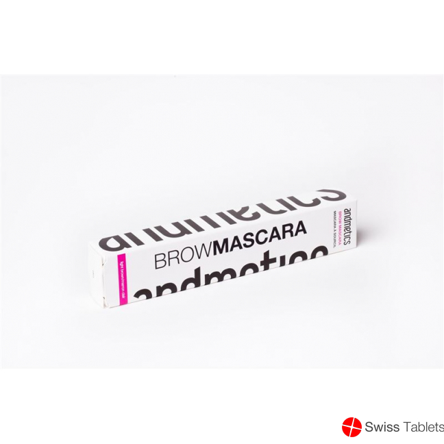 Andmetics Brow Mascara Light Brown 4ml buy online