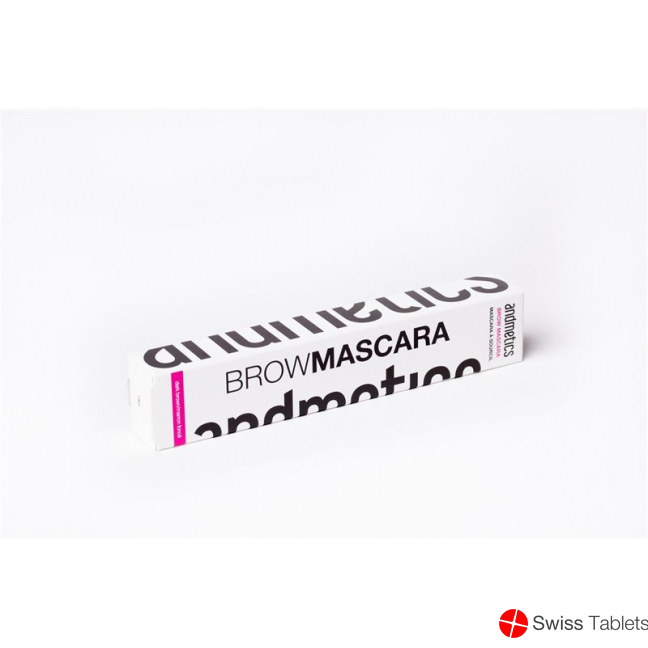 Andmetics Brow Mascara Dark Brown 4ml buy online