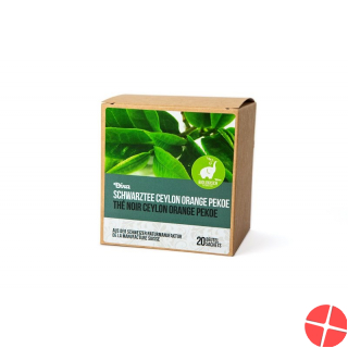 Dixa Schwarzt Bio Ceylon Ora Pek Py Beutel Box 20 Stück