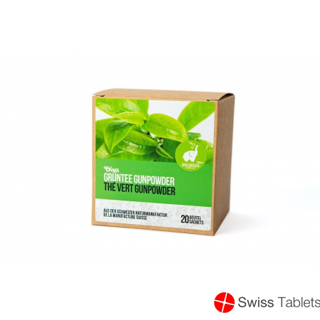 Dixa Grüntee Bio Gunpowder Py Beutel M Box 20 Stück buy online