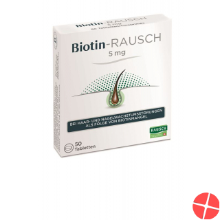Biotin Rausch Tabletten 5mg 50 Stück