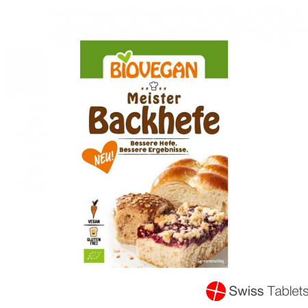 Biovegan Meister Backhefe Beutel 7g buy online