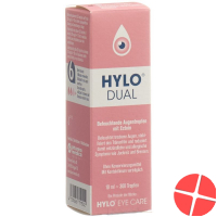 Hylo-Dual Eye drops bottle 10ml