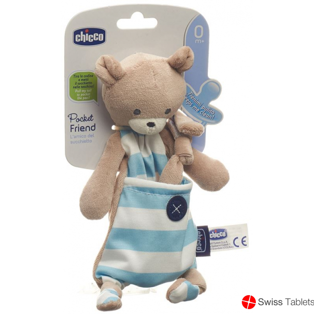 Chicco pacifier holder Pocket Friends Boy 0m+ buy online
