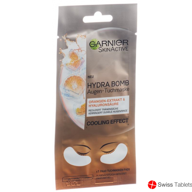 Garnier Skinactive Eye Tissue Mask Orange 6g buy online