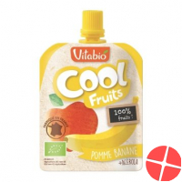Vitabio Cool Fruits Apfel Banane Bio 12 Beutel 90g