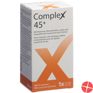 Complex 45+ Filmtablet tin 120 pieces