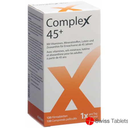 Complex 45+ Filmtablet tin 120 pieces buy online