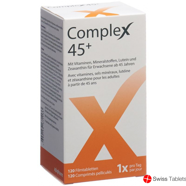 Complex 45+ Filmtablet tin 120 pieces buy online