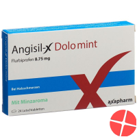 Angisil-x Dolo Lutschtabletten 8.75mg Mint 24 Stück