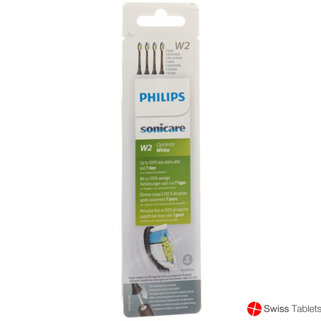 Philips Sonicare Optimalwhite Bh Hx6064/11 4 pieces buy online