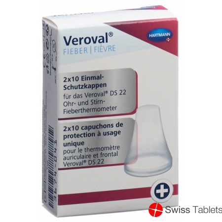 Veroval Einmal Schutzkappen 20 Stück buy online