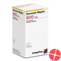 Darunavir Mepha Lactab 800mg Dose 30 Stück