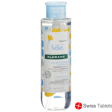 Klorane Bebe micelle cleansing lotion without rinsing 500ml buy online