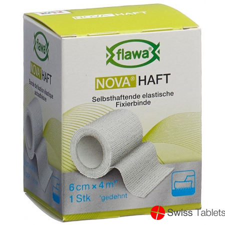 Flawa Nova Haft Cohesive Gauze Bandage 6cmx4m buy online