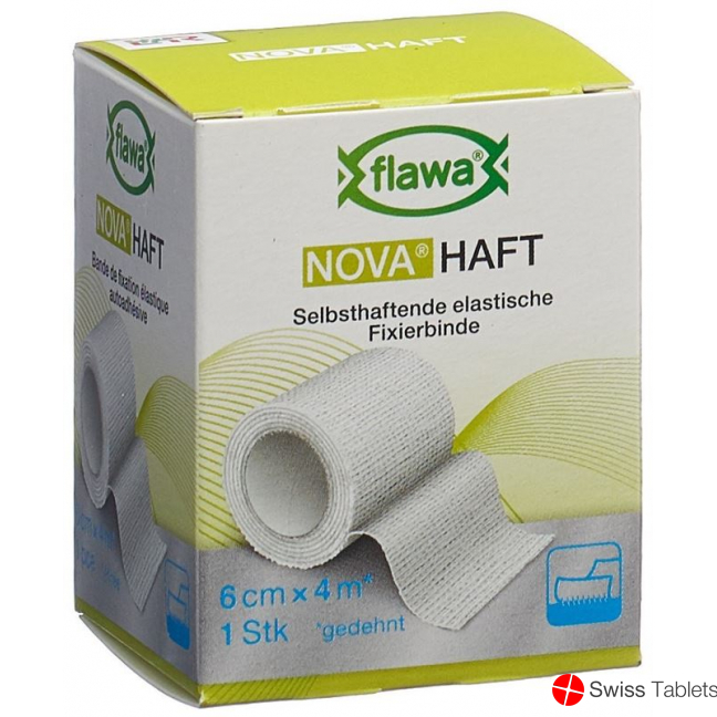 Flawa Nova Haft Cohesive Gauze Bandage 6cmx4m buy online