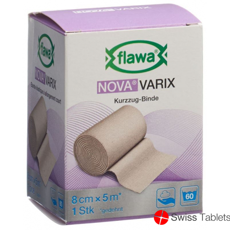 Flawa Nova Varix short stretch bandage 8cmx5m buy online