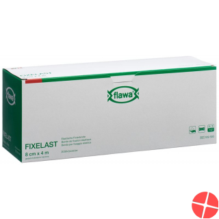 Flawa Fixelast Fixierbinde 8cmx4m In Cellux 20 Stück