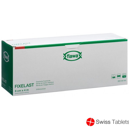 Flawa Fixelast Fixierbinde 8cmx4m In Cellux 20 Stück buy online