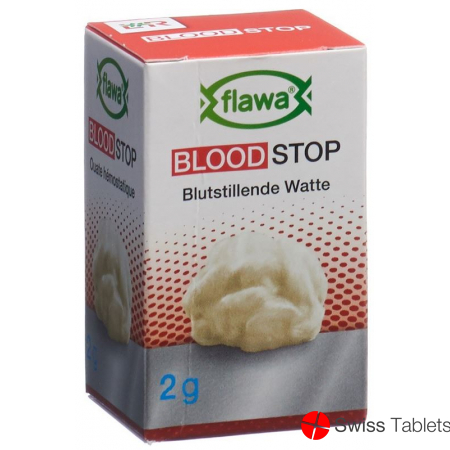 Flawa Hemostatic Cotton Wool Sterilized Glass 2g buy online