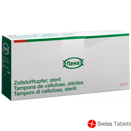 Flawa Zellstofftupfer 4x5cm Steril 70x 2 Stück buy online