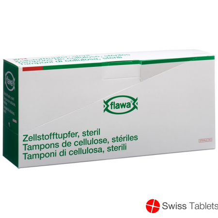 Flawa Zellstofftupfer 4x5cm Steril 50x 3 Stück buy online