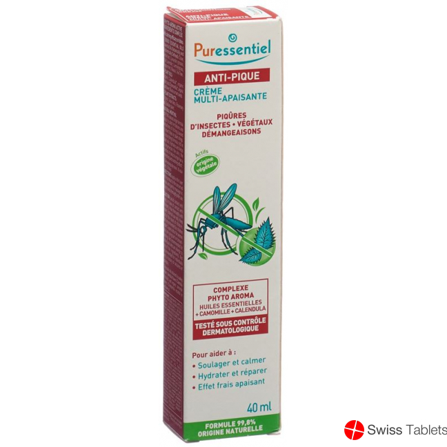 Puressentiel Anti Sting Soothing Cream Tube 40ml buy online