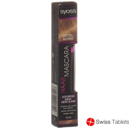 Syoss Haar Mascara Mittelblond 16ml buy online