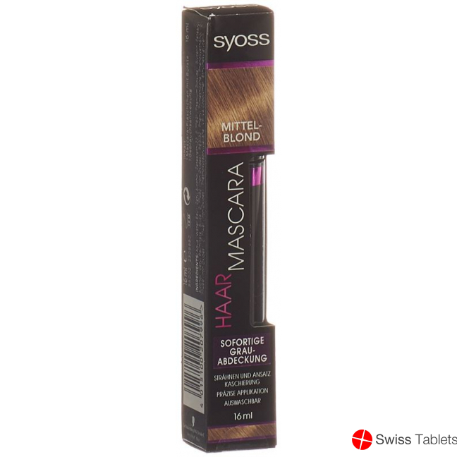 Syoss Haar Mascara Mittelblond 16ml buy online