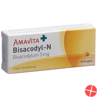 Amavita Bisacodyl-n Dragees 5mg 30 Stück