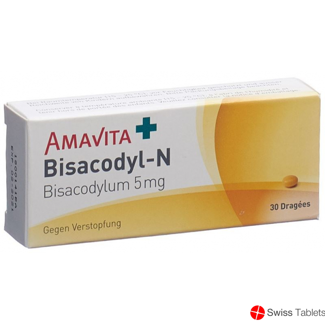 Amavita Bisacodyl-n Dragees 5mg 30 Stück buy online